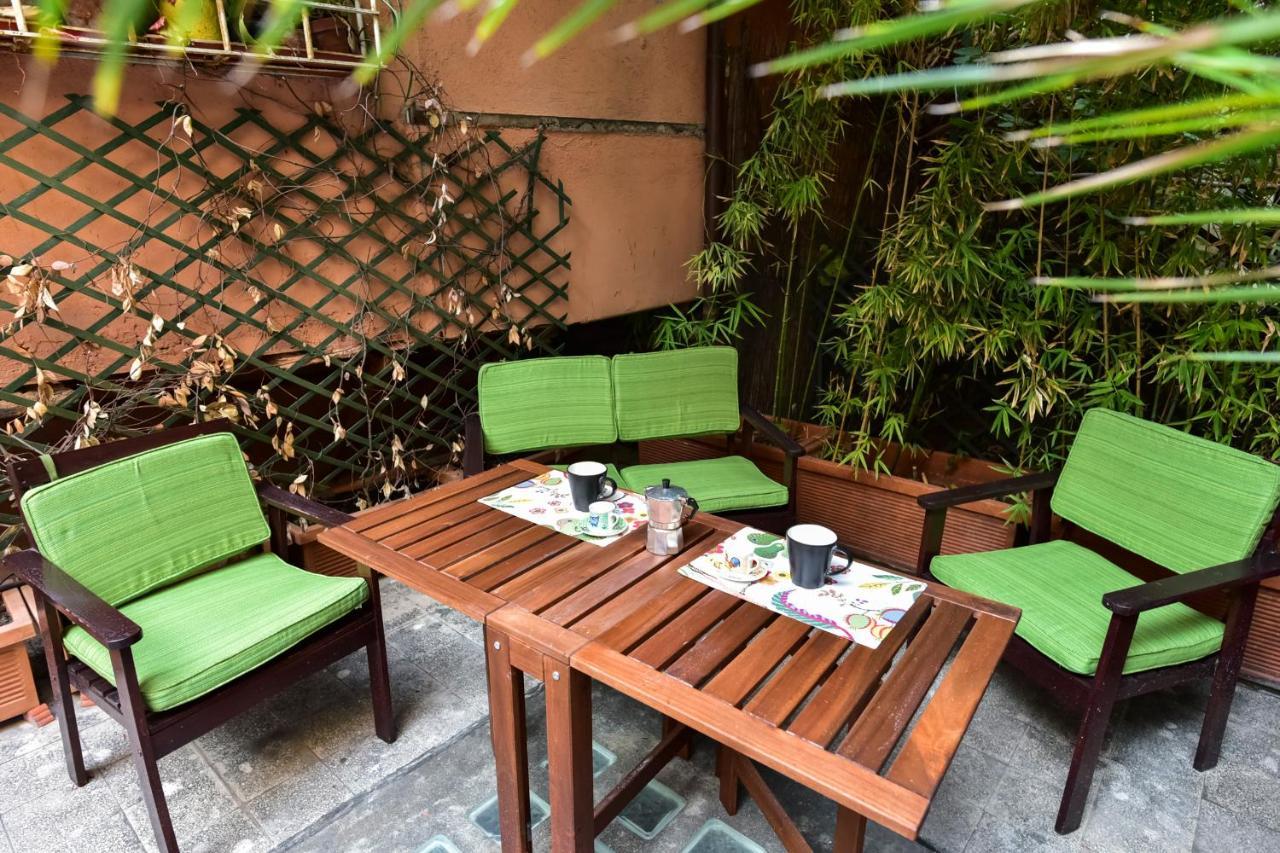 Ferienwohnung Monti Secret Garden Rom Exterior foto