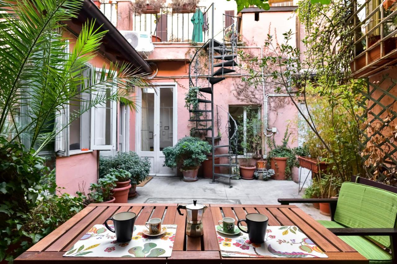 Ferienwohnung Monti Secret Garden Rom Exterior foto
